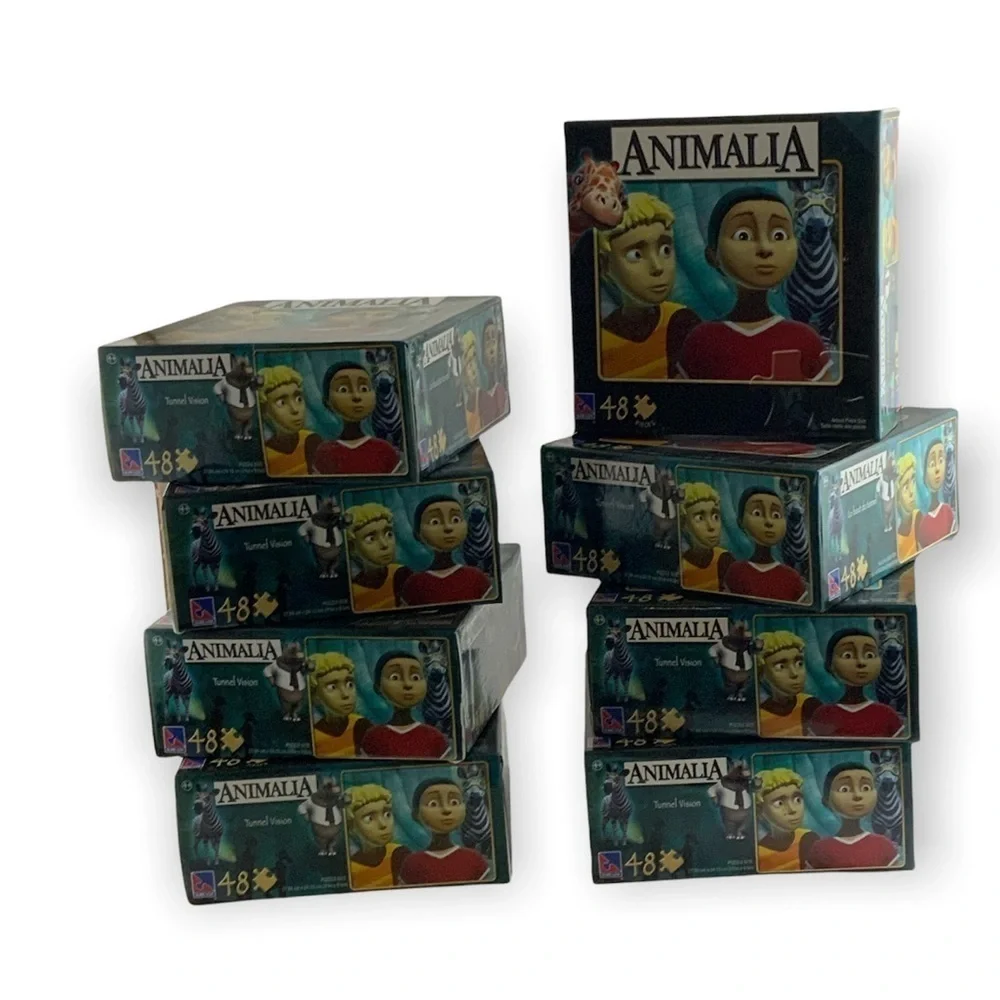 Animalia Televsion Series Childs Jigsaw Puzzle Tunnel Vision 48 piece SEALED